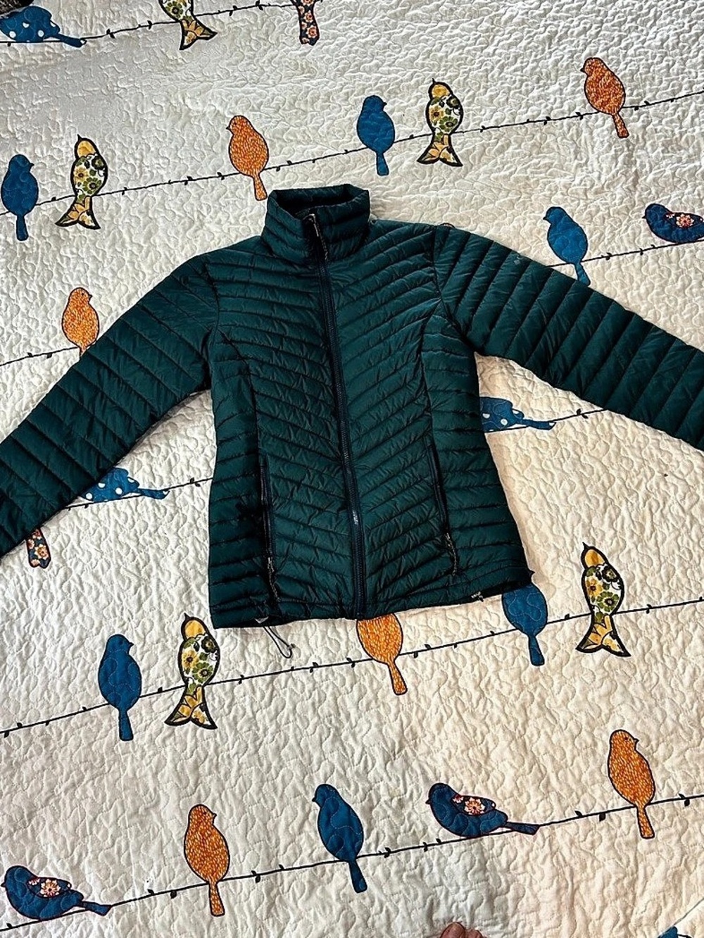 Columbia Women’s Quilted Green Jacket